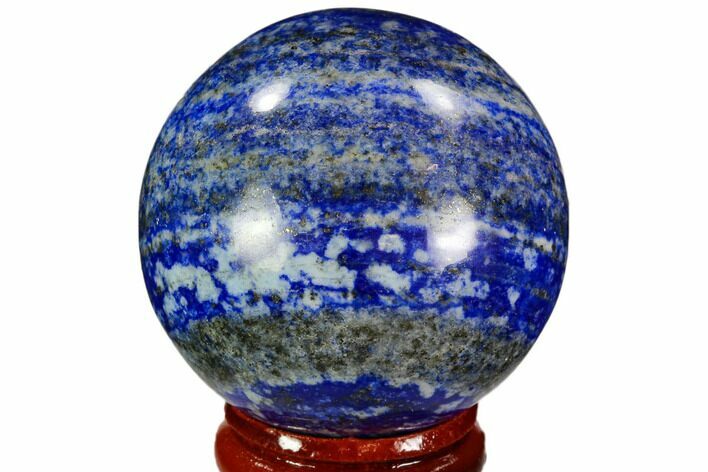 Polished Lapis Lazuli Sphere - Pakistan #109701
